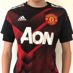 Manchester United Adidas Pre-Match Training Jersey